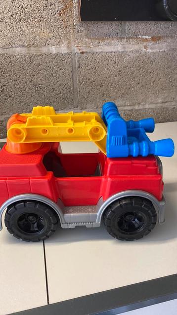 Mega bloks auto/kraan, Enlèvement, Comme neuf