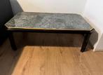 Mid century salontafel van Fedam - groene marmer - 1980, Ophalen, Overige materialen, Gebruikt, 100 tot 150 cm