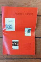 Andrea Fraser Antwerpen 93 boekje met 3 artist posters MuHKA, Ophalen of Verzenden
