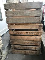 Houten kratten, Ophalen, Gebruikt