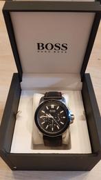 Montre Hugo Boss, Handtassen en Accessoires, Horloges | Heren, Ophalen of Verzenden, Gebruikt, Leer