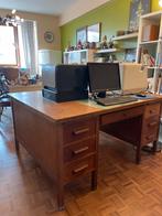 Antiek dubbelzijdig bureau, Antiek en Kunst, Ophalen