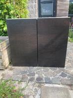 Gratis IKEA Faktum hangkast keuken met bruin/zwart berken fr, Huis en Inrichting, Ophalen, Gebruikt, Bruin, 50 tot 100 cm