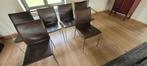 Design stoelen zanotta lia, Huis en Inrichting, Stoelen, Design - modern, Vijf, Zes of meer stoelen, Gebruikt, Metaal