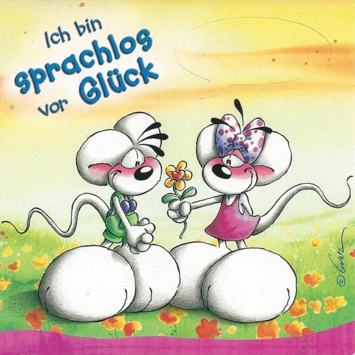 Diddl Magazin Stanzkarte, Verzamelen, Diddl, Zo goed als nieuw, Papier, Kaart of Schrift, Diddl, Ophalen of Verzenden