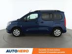 Opel Combo Life 1.2 Turbo Ultimate (bj 2022, automaat), Auto's, Opel, Stof, Gebruikt, Blauw, 5 zetels