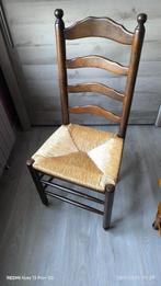 chaises de salon, Huis en Inrichting, Stoelen, Ophalen, Riet of Rotan, Bruin, Zo goed als nieuw