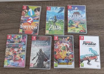 Nintendo Switch Games beschikbaar voor biedingen