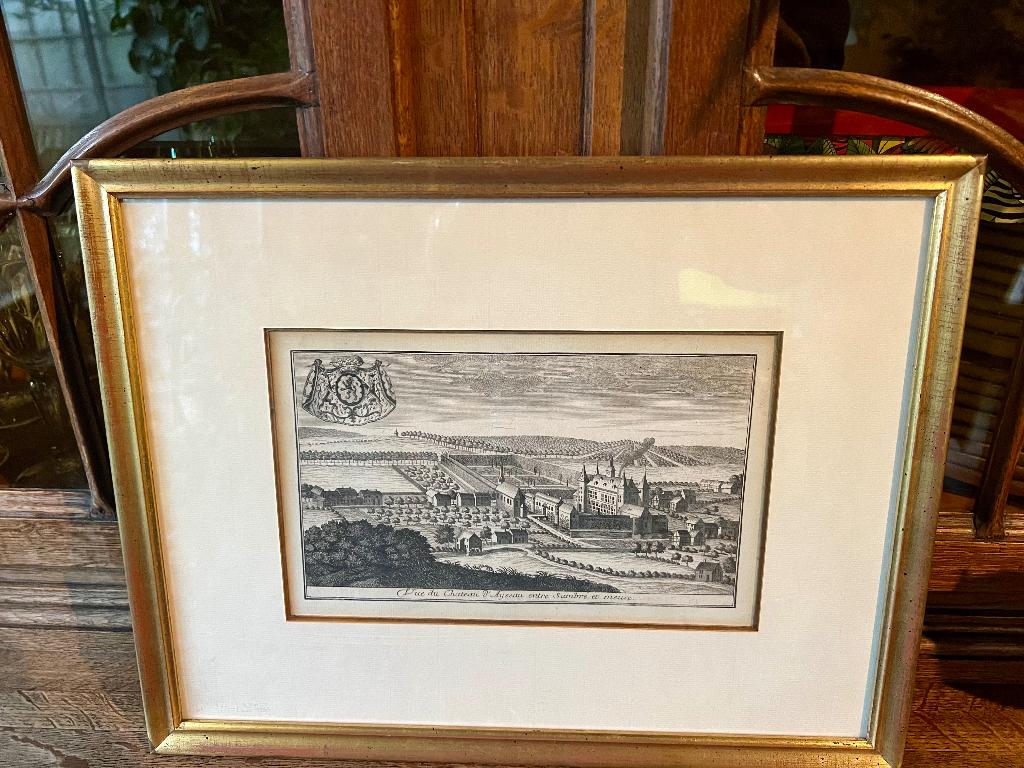 Remacle Leloup. Vue du Château d’Ayseau., Antiquités & Art, Enlèvement ou Envoi