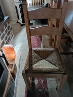 eiken stoelen +eiken tafel, Huis en Inrichting, Ophalen, Gebruikt