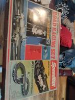 Vintage racebaan speedtrax  road racing set doe bod, Ophalen, Gebruikt, Racebaan