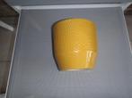 Bloempot in currykleur, Ophalen, Overige materialen, Rond, Binnen