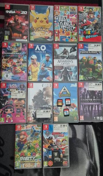 Jeux switch, Enlèvement ou Envoi, Comme neuf
