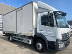Mercedes Atego 1218 met kast van 6m20 + laadklep 2019, Automaat, Wit, Mercedes-Benz, Bedrijf