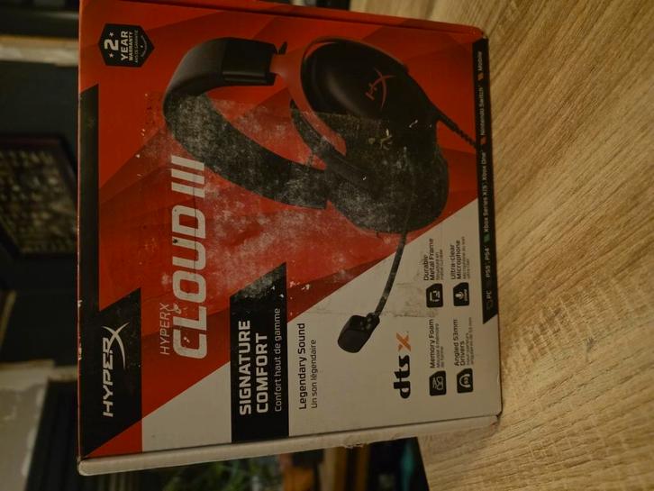 Casque hyper x cloud ||| neuf, Computers en Software, Videokaarten, Nieuw, Ophalen