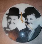 Horloge Laurel et Hardy Diamètre 13,5 cm, Comme neuf, Enlèvement