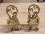 Kerst assortiment gouden Kerstballen stoelen, Diversen, Ophalen of Verzenden, Zo goed als nieuw