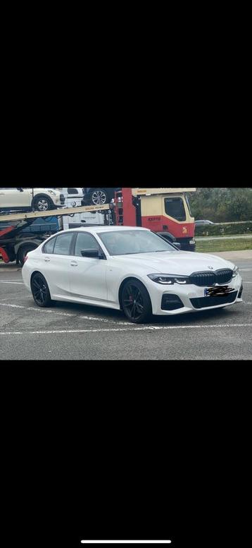 Bmw 316d automaat met M-sportpakket, Auto's, BMW, Automaat, Wit, Particulier, USB