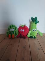Fruit en groenten knuffels, Kinderen en Baby's, Speelgoed | Knuffels en Pluche, Ophalen, Zo goed als nieuw