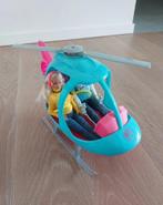 Barbie helikopter met barbie en ken poppen, Ophalen of Verzenden, Gebruikt, Barbie