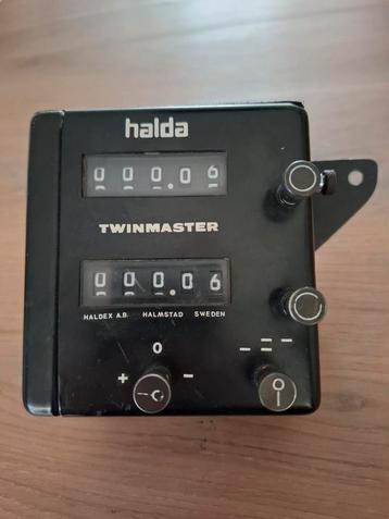 Halda Twinmaster TWM-1 version Alu, bon état, Enlèvement ou Envoi