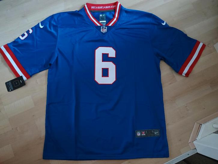 New York Giants Jersey Dart maat: XL, Kleding | Heren, Sportkleding, Nieuw, Overige typen, Maat 56/58 (XL), Blauw, Verzenden