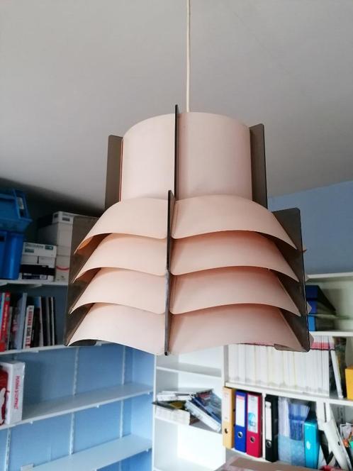 2 lustres, plafonniers en  plastique année 1970, Huis en Inrichting, Lampen | Kroonluchters, Gebruikt, Kunststof, Overige materialen