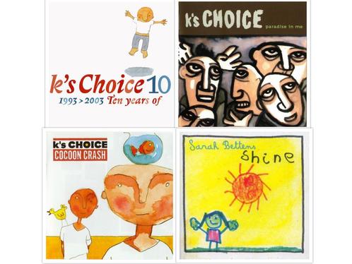 K's Choice + Sarah Bettens - Cd 's (Belpop), CD & DVD, CD | Pop, Enlèvement ou Envoi
