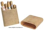 ADORINI   SIGARENKOKER ECHT SUEDE  3-5 SIGAREN sigaar sk05, Verzenden, Nieuw, Tabaksdoos of Verpakking