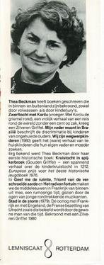 Thea Beckman serie 4 stuks 1981 / 1982 uniek, Boeken, Kinderboeken | Jeugd | 13 jaar en ouder, Gelezen, Fictie, Ophalen of Verzenden
