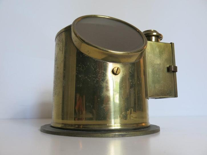 Messing scheepskompas Martin & Co Antwerp ca 1900, Verzamelen, Scheepvaart, Gebruikt, Ophalen of Verzenden