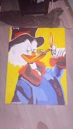 Dagobert Duck Smoke Cigar 70x80cm, Ophalen of Verzenden