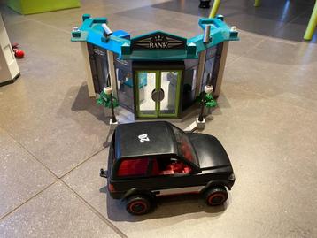 Playmobil - Bankkantoor - Boevenauto beschikbaar voor biedingen