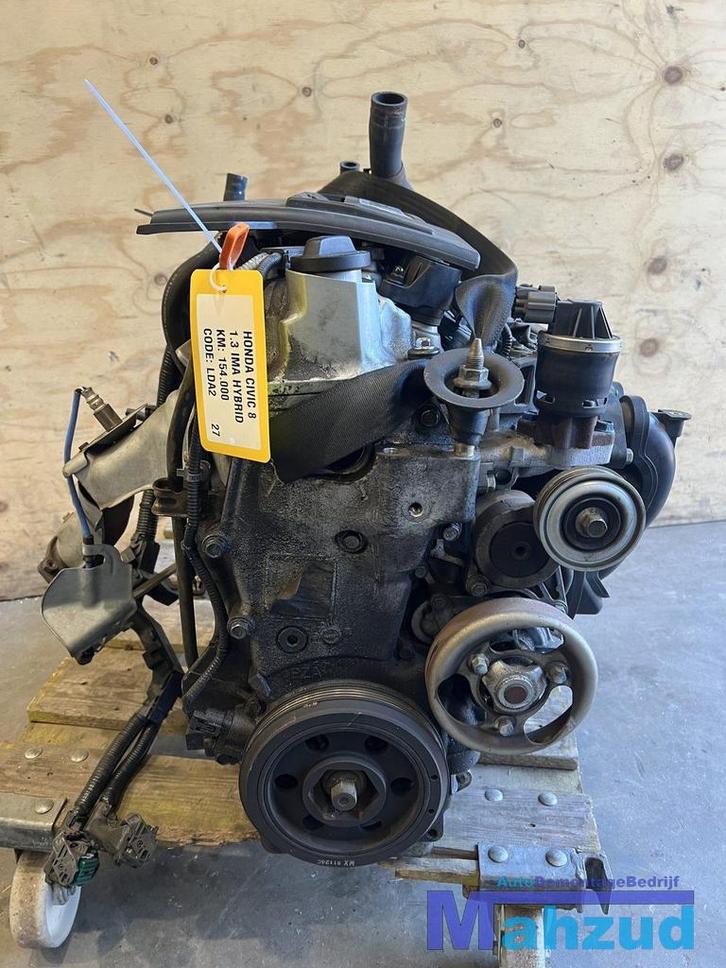 HONDA CIVIC 8 1.3 ima MOTORBLOK LDA2 MOTOR HYBRID, Auto-onderdelen, Motor en Toebehoren, Honda, Gebruikt, Ophalen