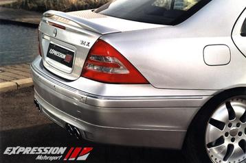 Spoiler voor Mercedes C w203 2002, Auto-onderdelen, Achterklep, Mercedes-Benz, Nieuw, Ophalen of Verzenden