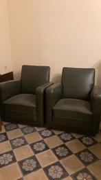 2 Vintage zeteltjes., Huis en Inrichting, Fauteuils, Ophalen, Gebruikt, Kunststof, Vintage