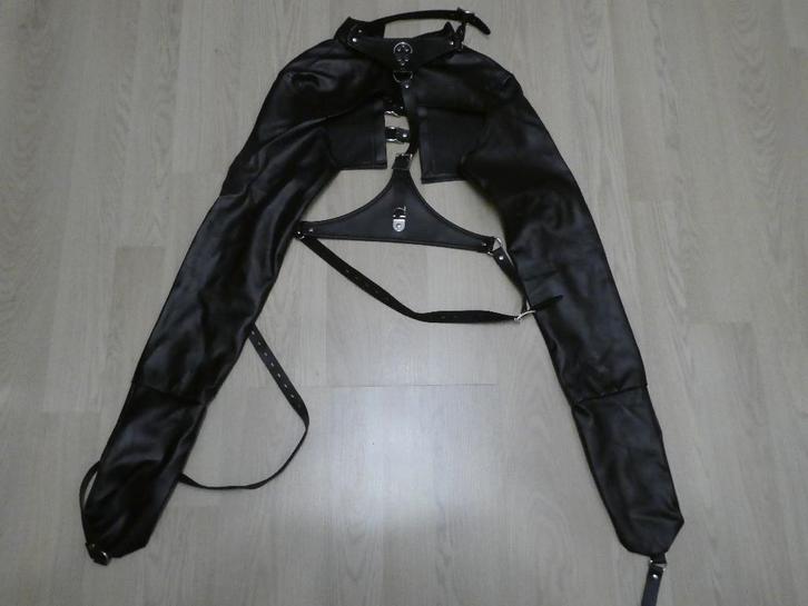BDSM Dwangbuis  Open Model Faux Leather, Hobby en Vrije tijd, Overige Hobby en Vrije tijd, Zo goed als nieuw, Ophalen of Verzenden