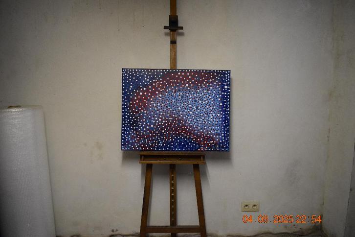 Peinture Abstrait Serie No ( 90 ) , par joky kamo, Antiquités & Art, Art | Peinture | Moderne, Enlèvement