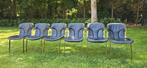 Cidue - 6 Willy Rizzo cantilever C2 design stoelen, Huis en Inrichting, Stoelen, Ophalen, Gebruikt, Leer