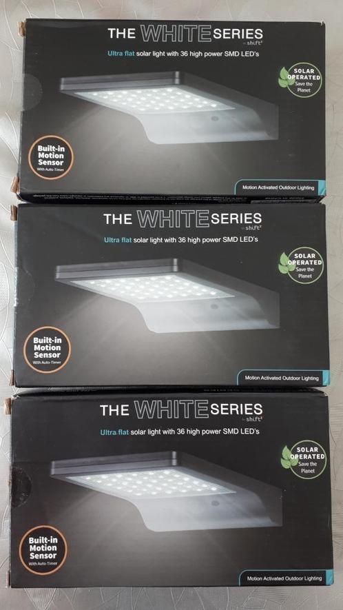 Lampe solaire, Tuin en Terras, Buitenverlichting, Nieuw, Zonne-energie, Led, Ophalen of Verzenden