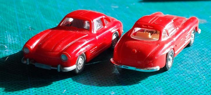 H0LK 0228 MERCEDES-BENZ GULLWING 1/87, Hobby en Vrije tijd, Modelauto's | 1:87, Zo goed als nieuw, Auto, Overige merken, Verzenden