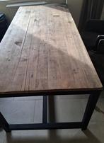 Massief houten tafel, Huis en Inrichting, Ophalen, Gebruikt, 50 tot 100 cm, Landelijk