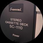 Deck K7 vintage SANSUI, Enlèvement ou Envoi