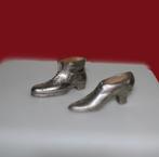 Victoriaanse speldenkussens,  2 schoentjes., Antiek en Kunst, Ophalen of Verzenden