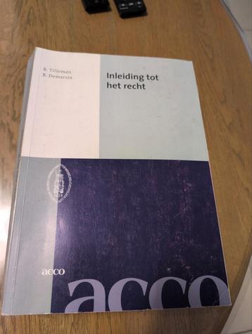 Bert Demarsin - Inleiding tot het recht beschikbaar voor biedingen