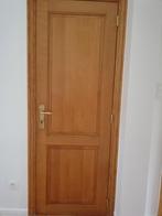 Porte en chêne avec ébrasements. Très bon état, Bricolage & Construction, Neuf, 75 à 150 cm, Enlèvement, Autres types