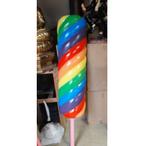 Zuurstok Twist – Candy Hoogte 185 cm Inclusief zware voet