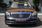 MERCEDES-BENZ S450 4MATIC* MANUFAKTUR* PANO DAK* + 1J GRNT, Auto's, Mercedes-Benz, Automaat, Zwart, Leder, Berline