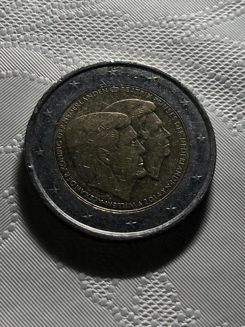 Gebruikte Nederlandse herdenkingsmunt van 2 euro 2014 in goe, Postzegels en Munten, Munten | Europa | Euromunten, Losse munt, 2 euro