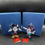 Disney Mickey en Minnie Swarovski-beeldje zeldzame collecti, Beeldje of Figuurtje, Ophalen of Verzenden, Zo goed als nieuw, Mickey Mouse